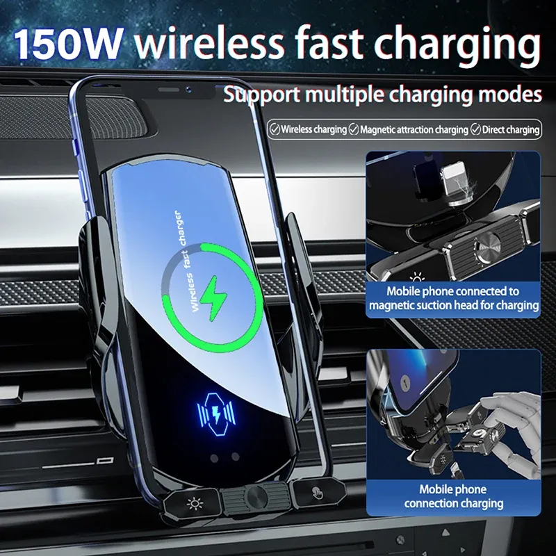 Magnetic Wireless Car Charger 2