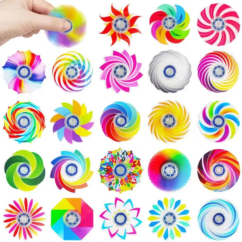 10PCS Mini Fidget Spinners Bulk Party Favors 4