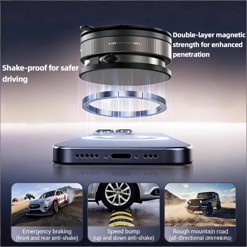 360° Magnetic Car Phone Holder 5