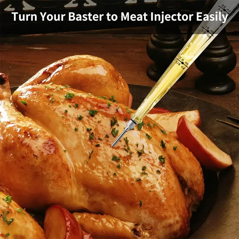 Turkey Baster Meat Injector Kit 4