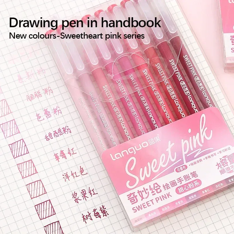 9pcs Brush Marker Pens Set 4