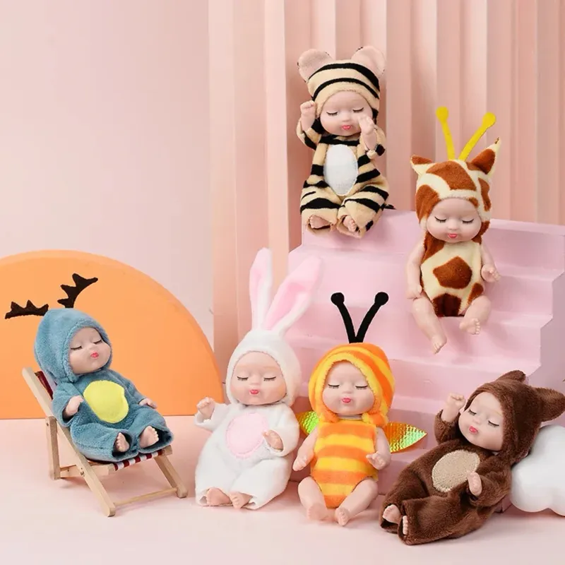 6Pc Reborn Doll Kit with Clothes 5
