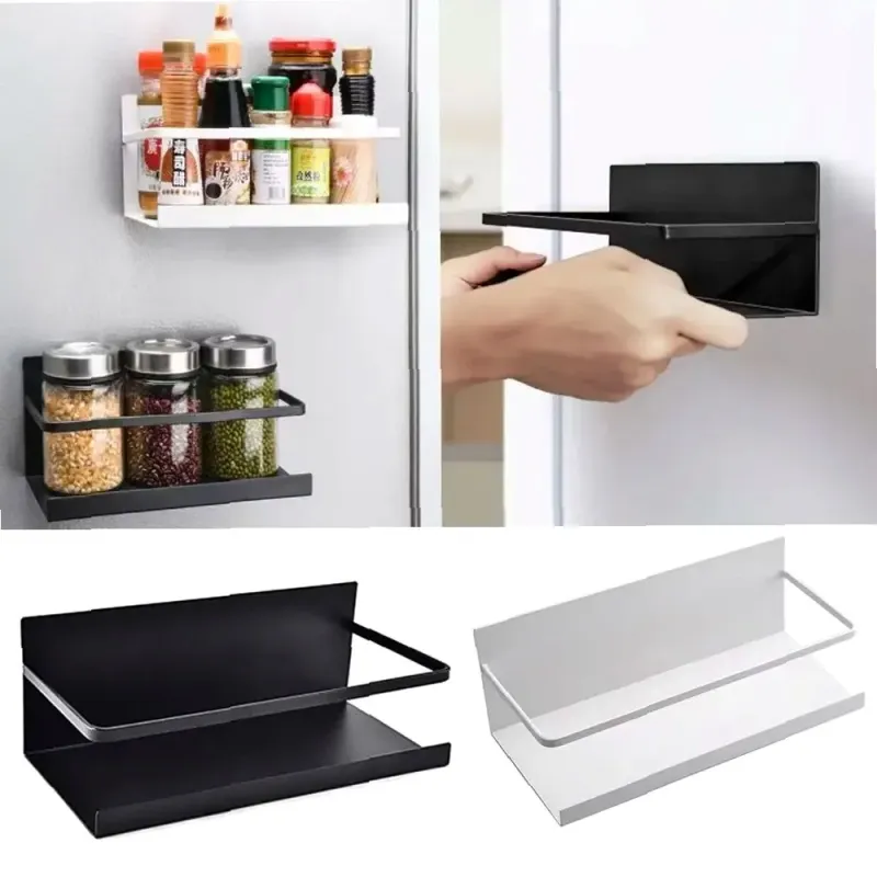 Magnetic Fridge Spice Organizer Rack 4