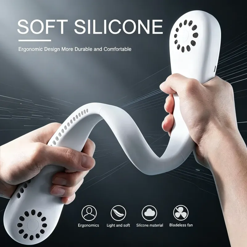Bladeless Neck Fan Rechargeable 2