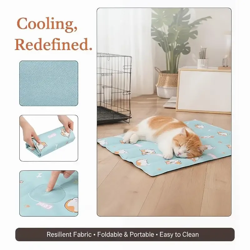 Pet Cooling Mat Gel Bed 4