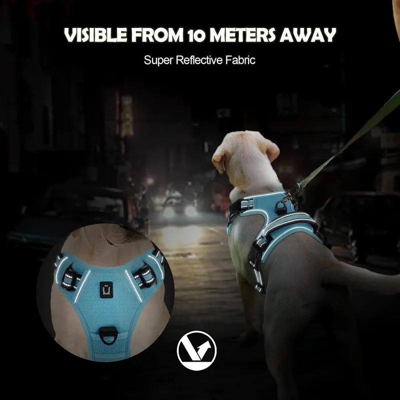 No Pull Padded Dog Harness with Control Handle 6