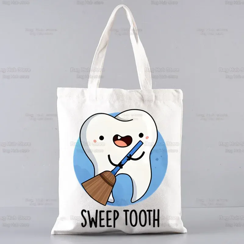 Kawaii Dentist Shopping Tote Bag 2