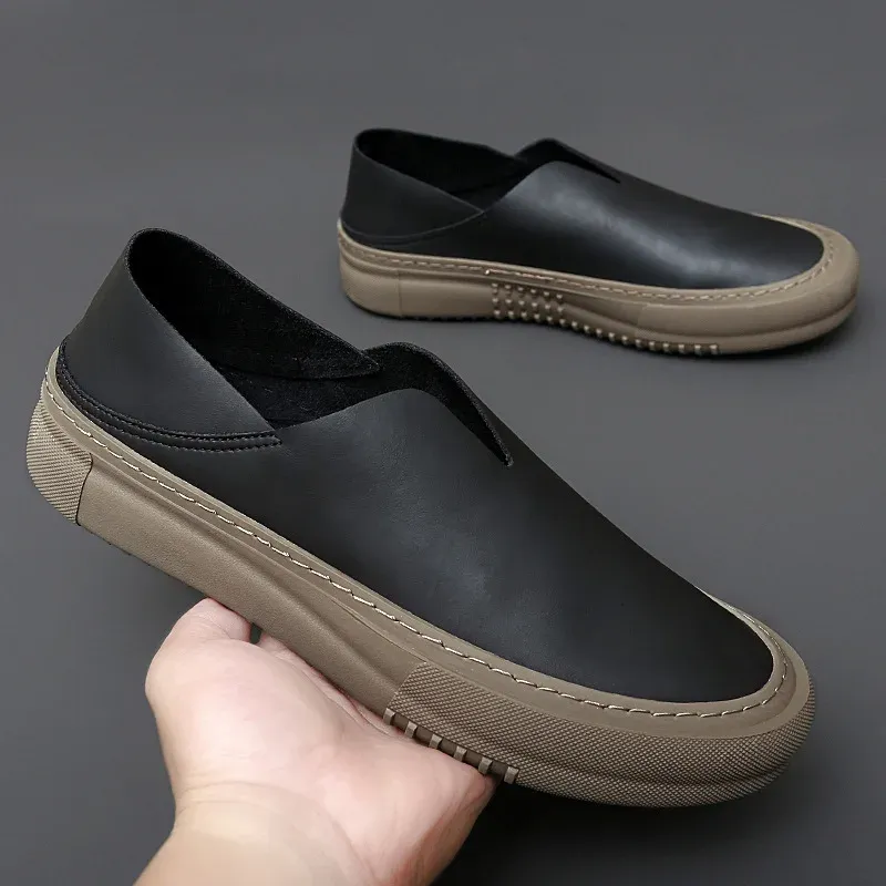 Men's Genuine Leather Loafers 4