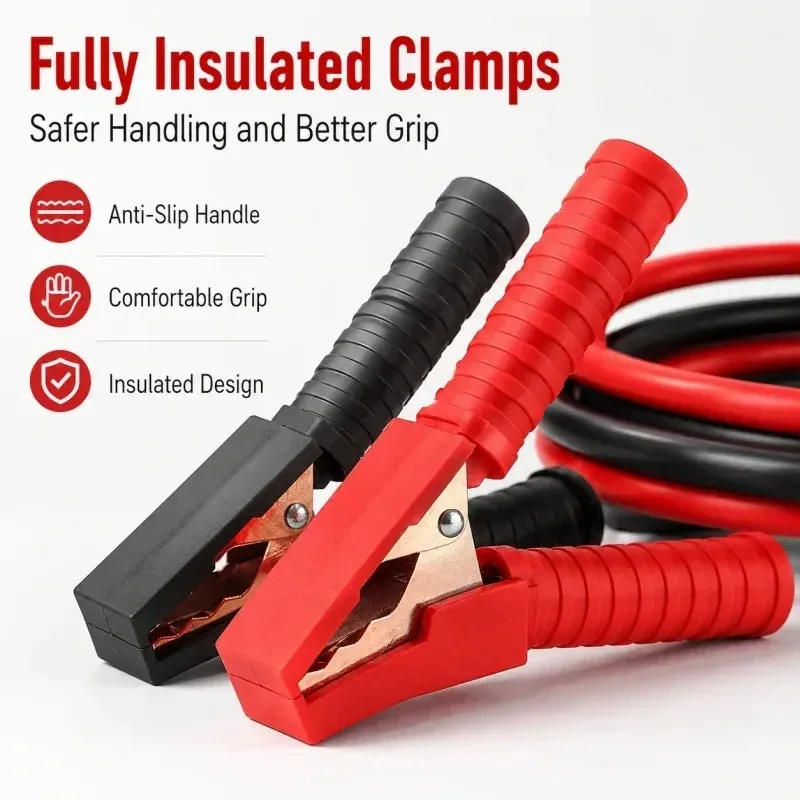4M Heavy Duty Jumper Cables 5