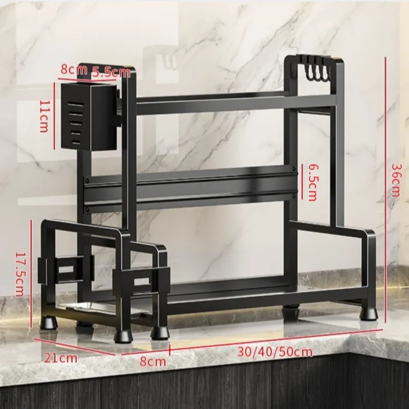 Multi-Function Kitchen Counter Organizer 6