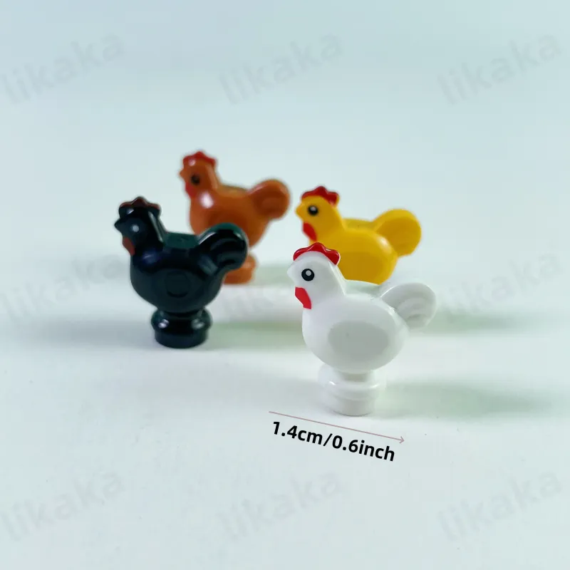 Chicken Mini Building Blocks Set (9 Pieces) 6