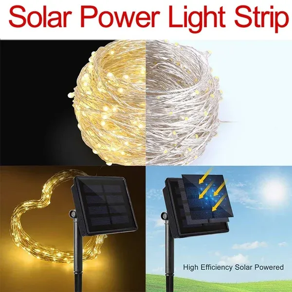 Solar LED Fairy String Lights 2