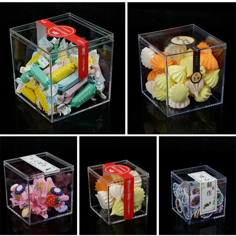 3pc Clear Acrylic Storage Boxes 4