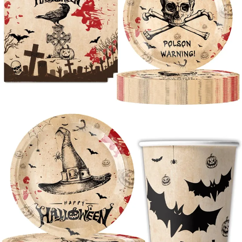 Halloween Party Theme Supplies Bundle 1