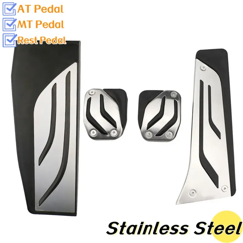 BMW Aluminum Pedal Covers Set 1