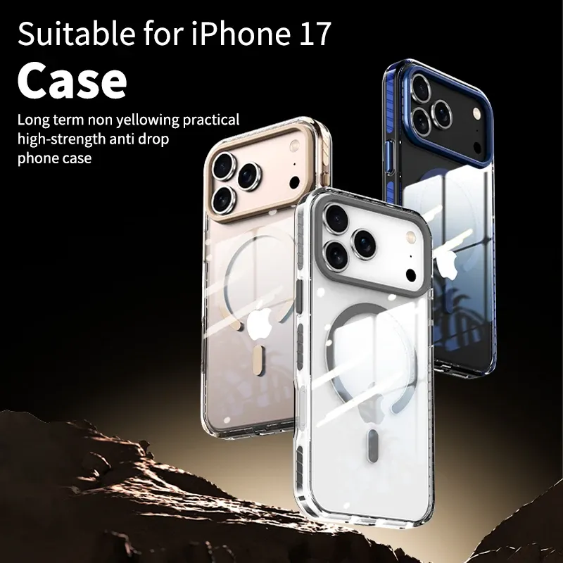 Luxury PE Striped Border MagSafe Case 2