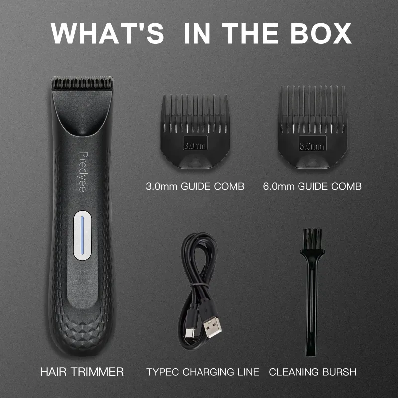 Men's Electric Groin & Body Hair Trimmer 6