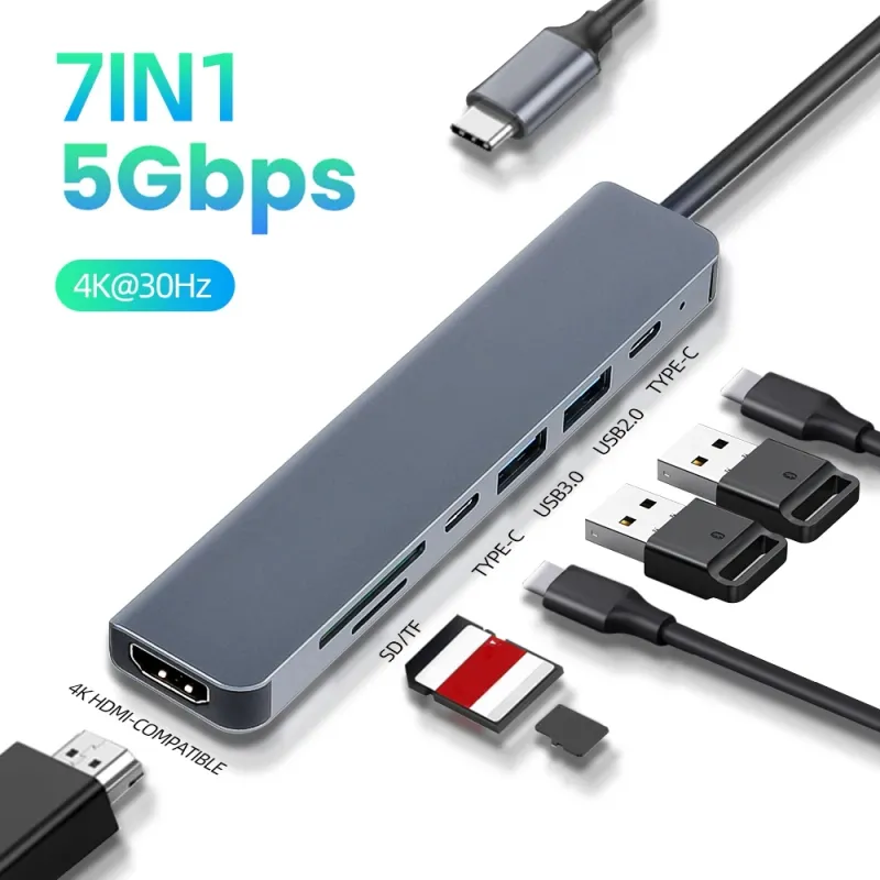 USB C Hub 3.0 4K HDMI Adapter 1