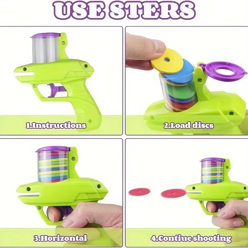 Creative Turnip Gun Cat Toy Set 6