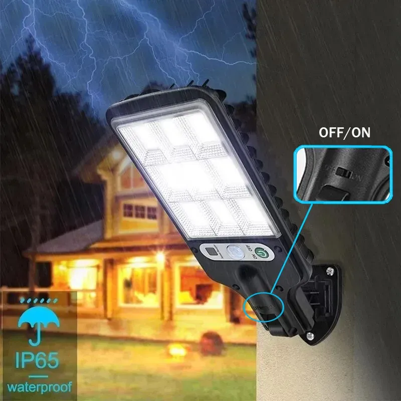 Solar Motion Sensor Outdoor Lights (6-Pack) 3