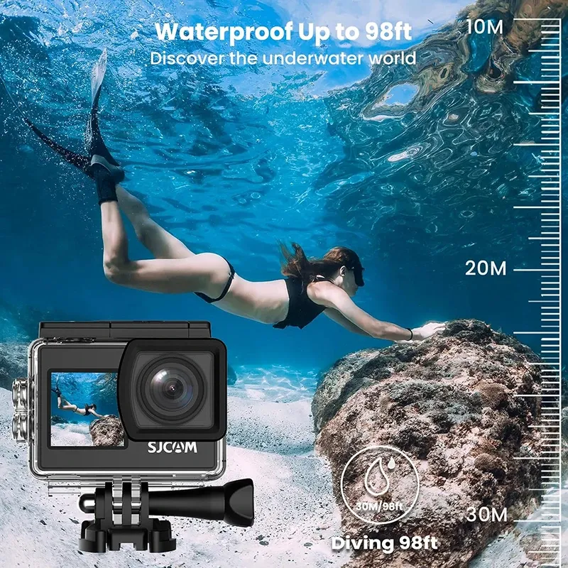 SJCAM SJ4000 Dual Screen 4K Action Camera 5