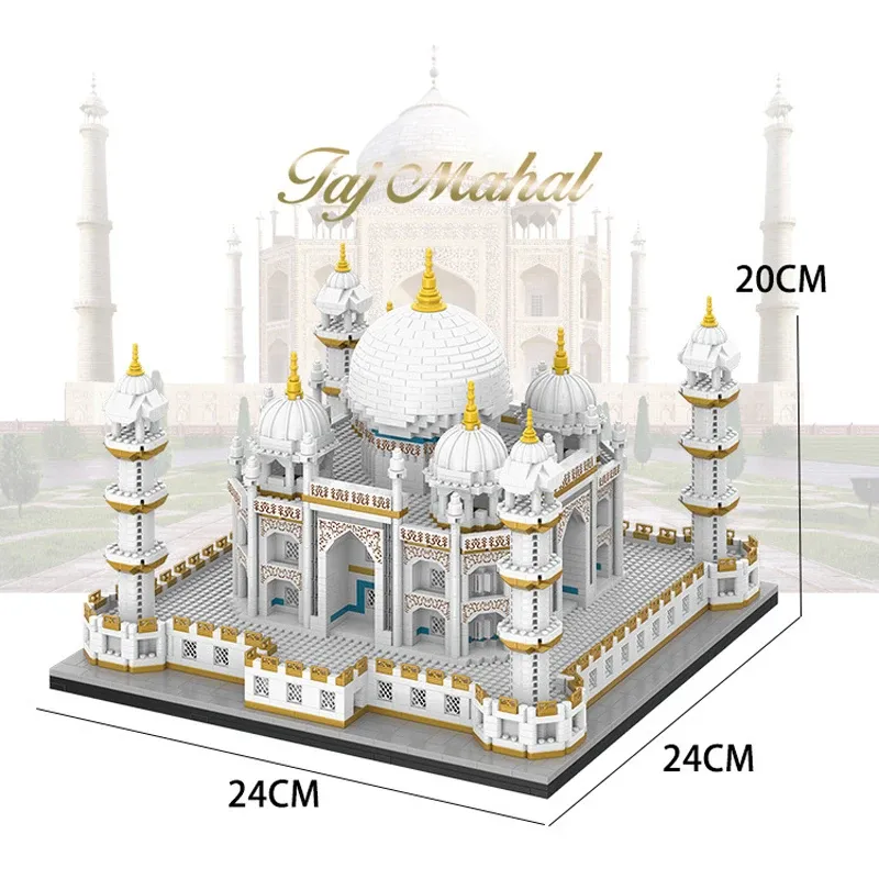 Taj Mahal Mini Bricks Model Kit 2
