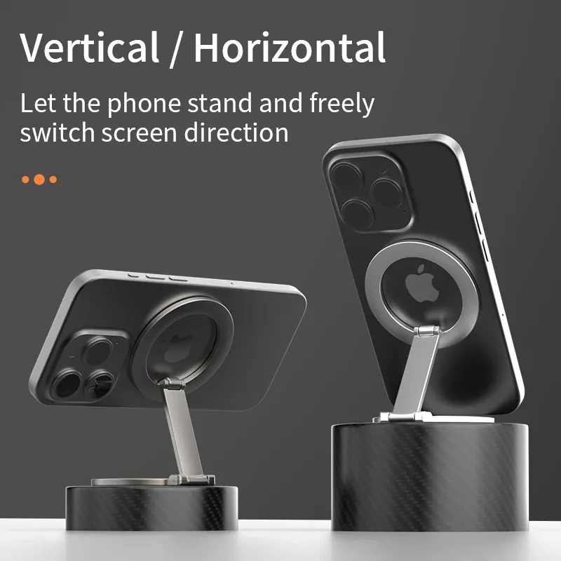 Magnetic Phone Ring Holder with Kickstand 3
