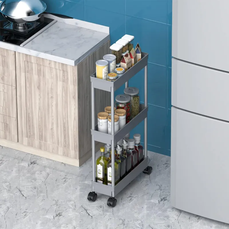 Sooyee Slim Storage Cart Organizer 4