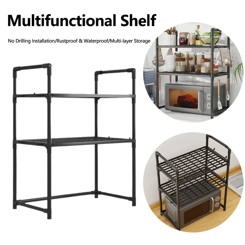 2-Tier Kitchen Organizer Rack 1