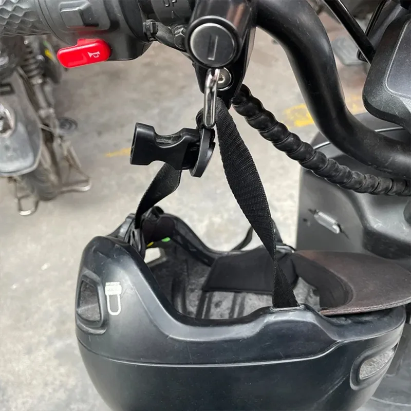 Anti-Theft Motorcycle Helmet Lock 4