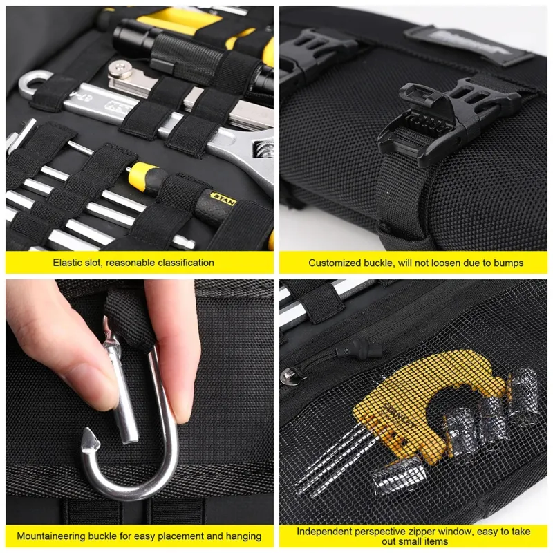 Motorcycle Tool Bag Roll Kit 3