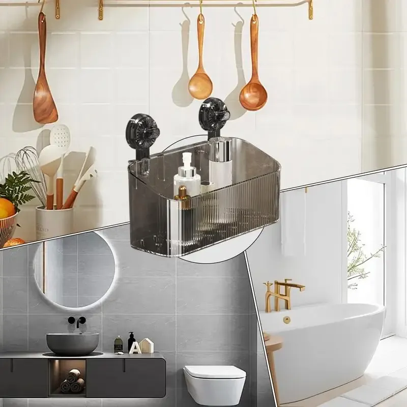 Suction Cup Shower Shelf Organizer 3