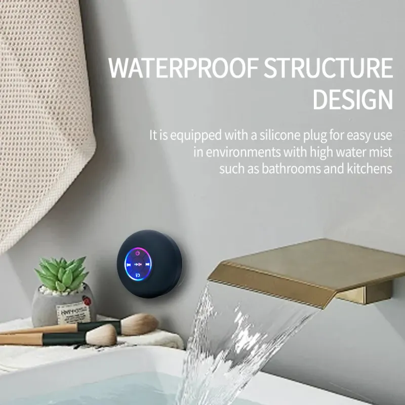 Портативная Bluetooth мини LED-колонка 3