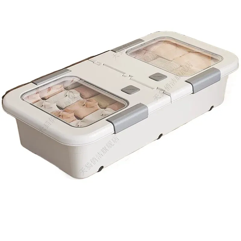 Underbed Storage Box with Wheels 5