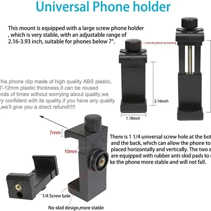 2-in-1 Chest & Head Strap Phone Mount 5