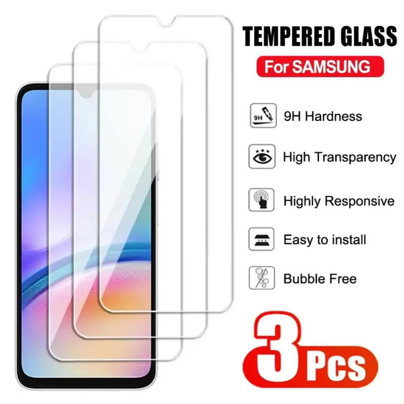 3-Pack Samsung Galaxy Tempered Glass (SBG) 1