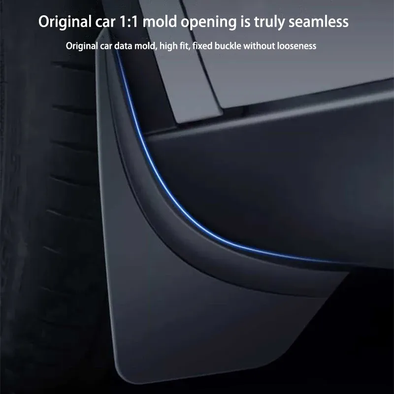 Tesla Model Y 2025 Mudguard Upgrade Kit 4