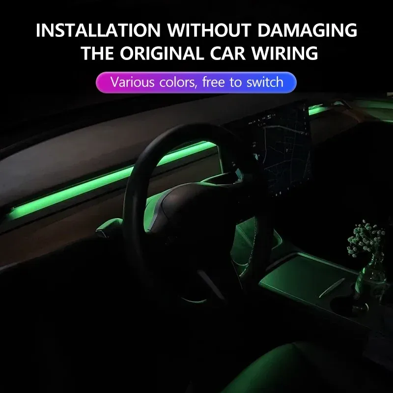 Набор RGB подсветки для Tesla Model Y/3 6