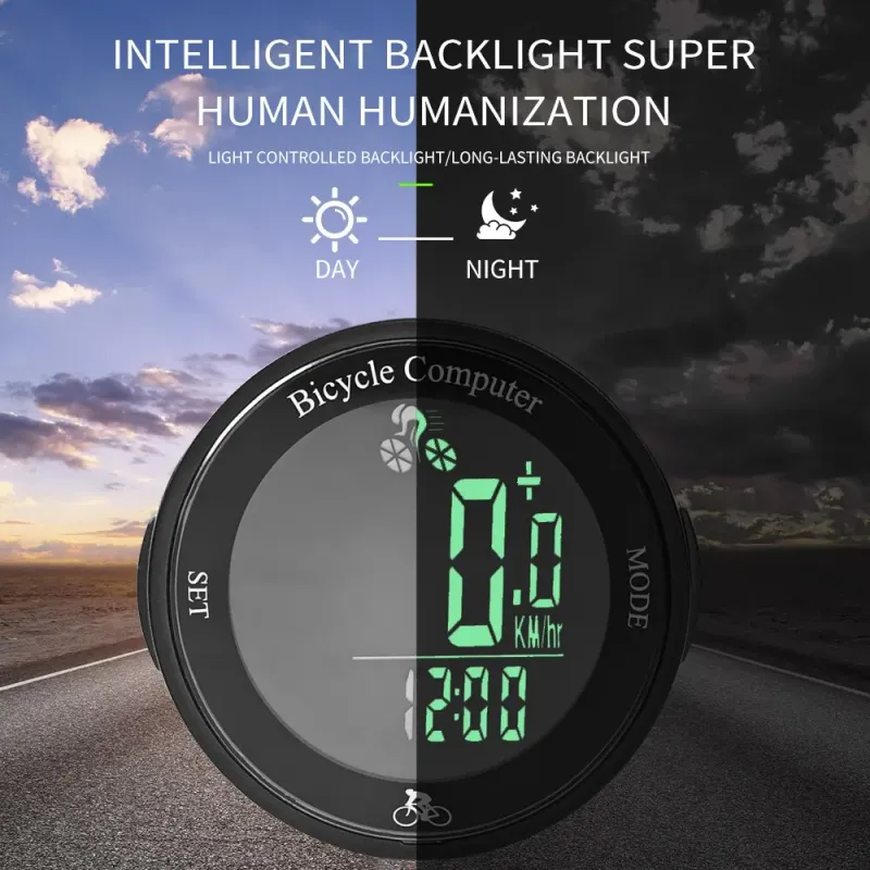 Wireless Bike Computer Speedometer 4