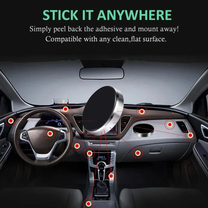360° Magnetic Car Phone Holder 3