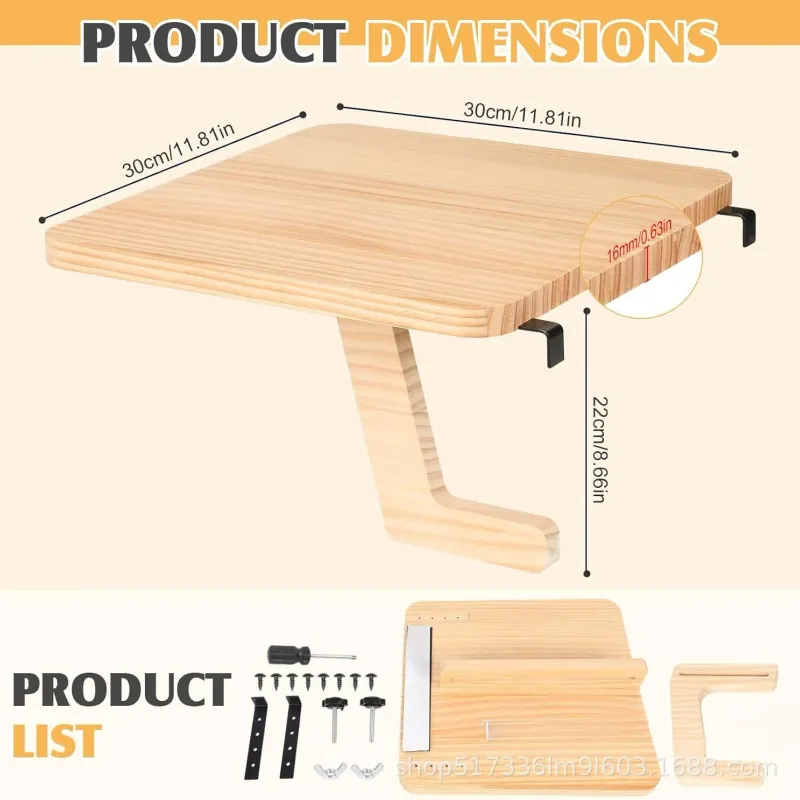 Solid Wood Window Sill Extender 5