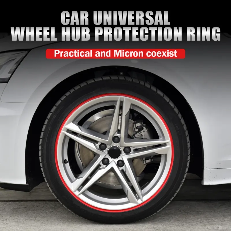 4PCS Wheel Rim Protector Strip 4