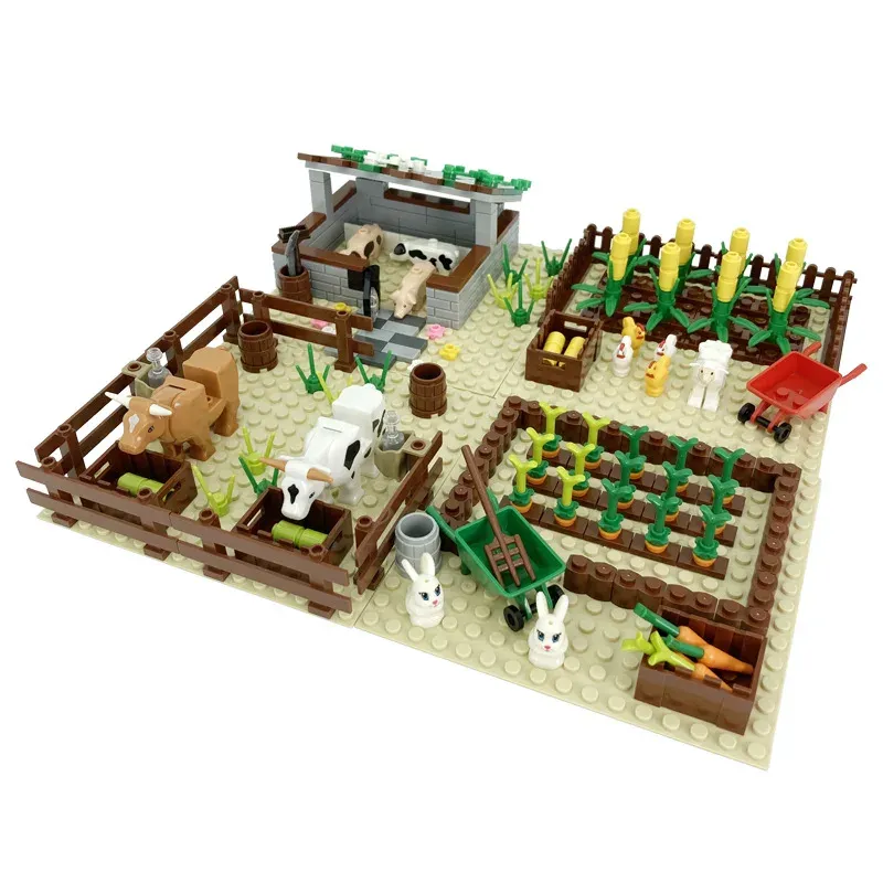 Farm Manor MOC Building Blocks Set 1