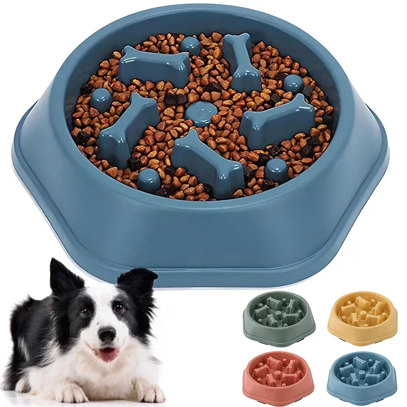 Anti-Choking Slow Feeder Dog Bowl 1
