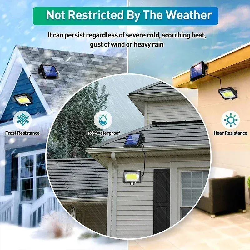 Solar Motion Sensor Security Light 4
