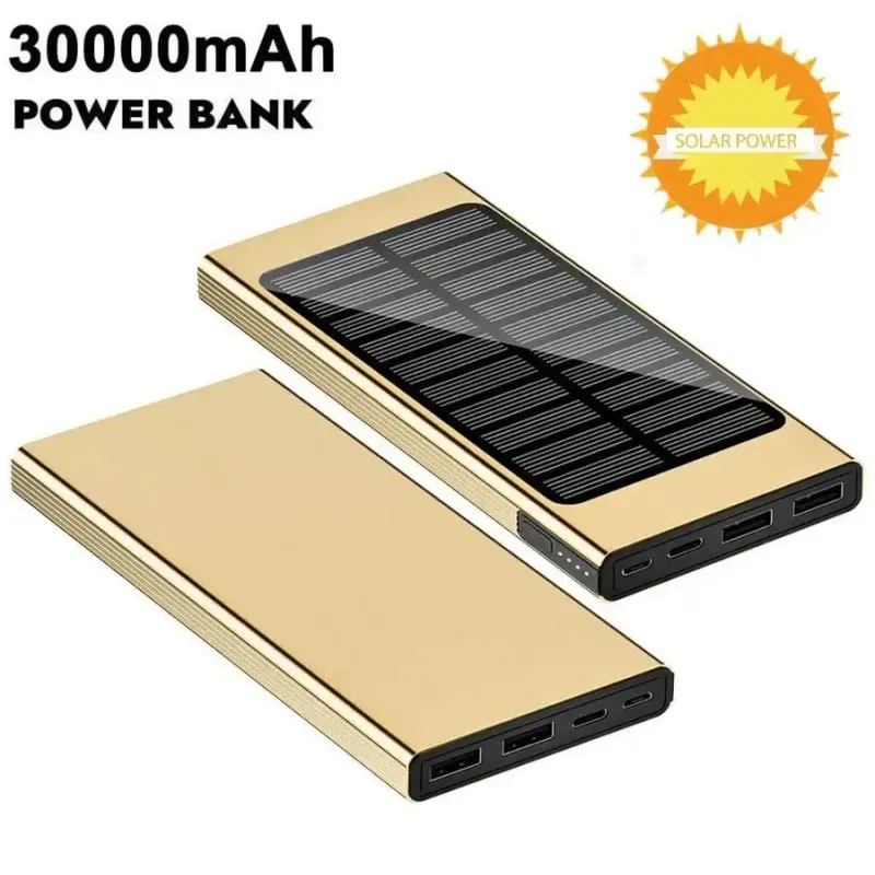 30000mAh Solar Power Bank 6