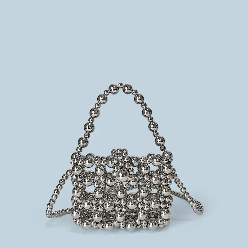 Pearl Chain Mini Crossbody Bag 1