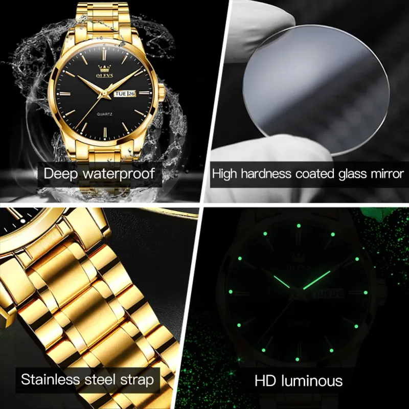 OLEVS Luxury Minimalist Men's Watch 5