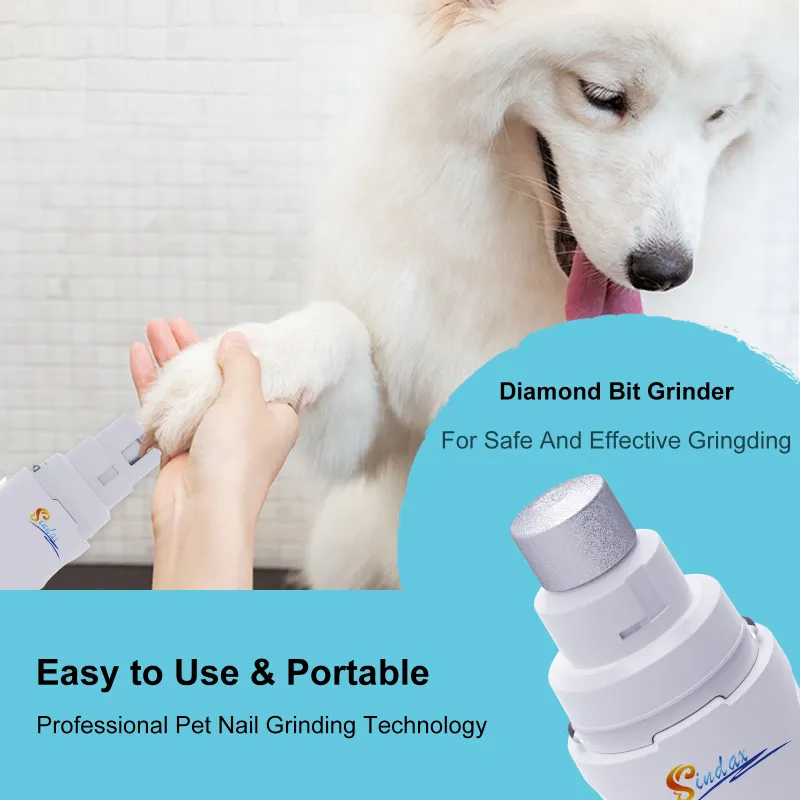 Electric Dog Nail Grinder & Trimmer 4
