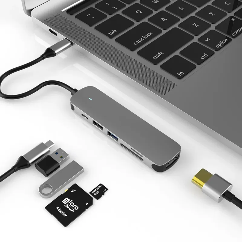 USB C Hub Docking Station with 4K HDMI 4